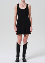 Load image into Gallery viewer, Faye Tank Dress in Black
