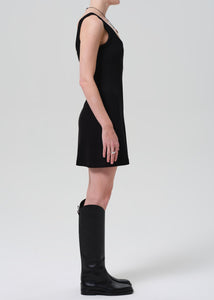 Faye Tank Dress in Black