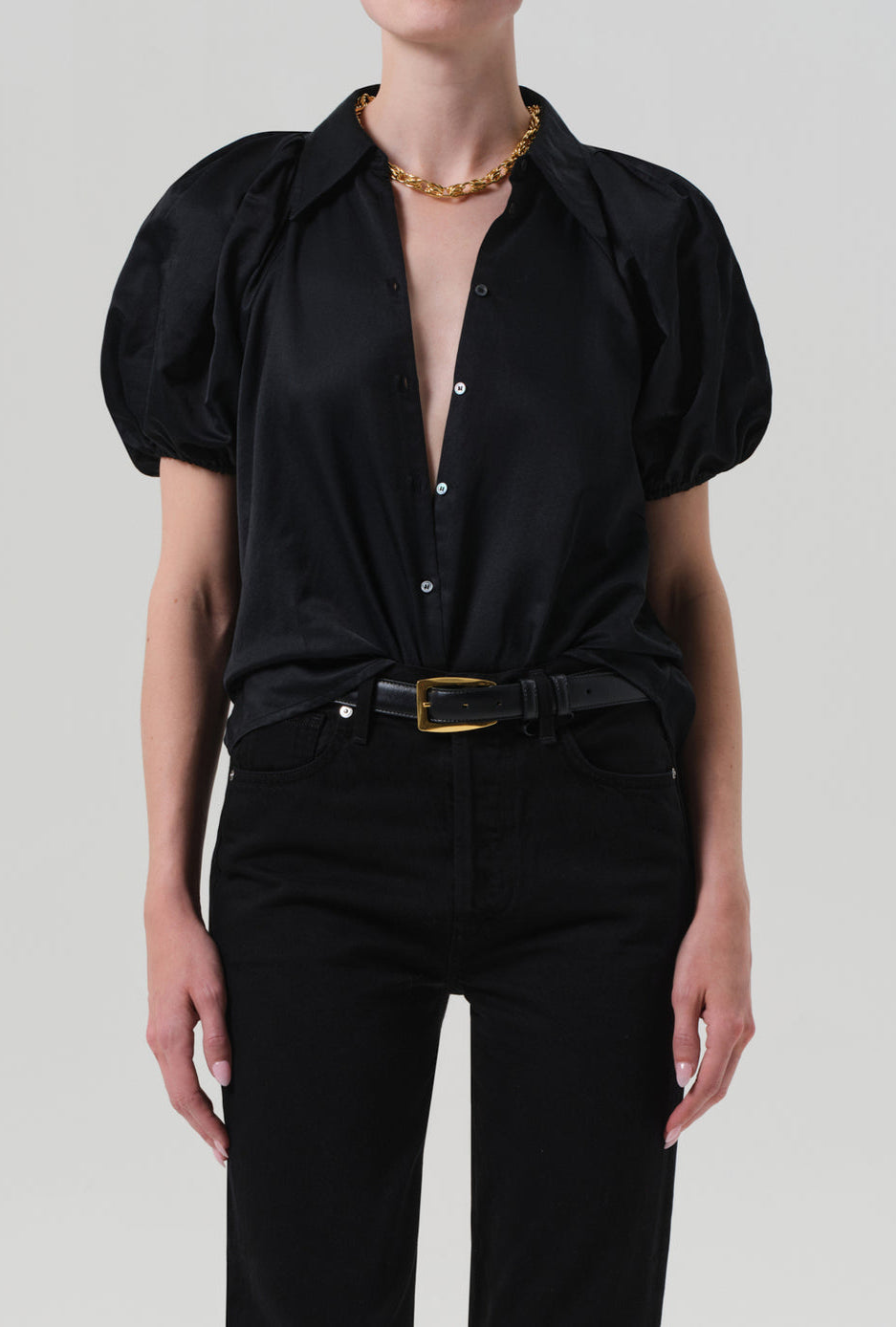 Leila Blouse in Black