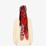 Load image into Gallery viewer, Papillons Scarf in Red

