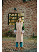 Load image into Gallery viewer, Blaire Jacket in Nude Colorblock
