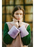 Load image into Gallery viewer, Blaire Jacket in Nude Colorblock
