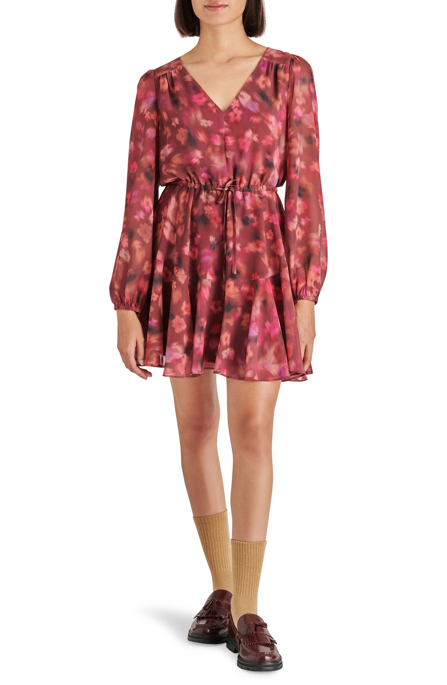 Kara Dress in Pink Multi