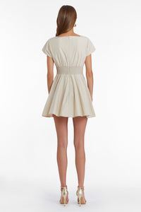 Harper Dress in Bone