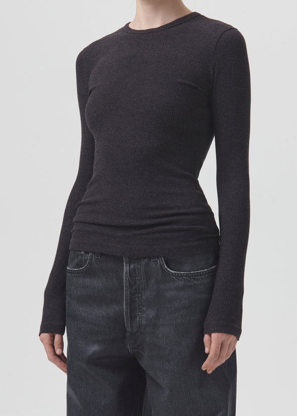 Delphi Slim Tee in Pasha