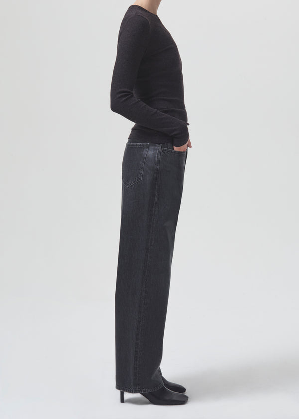Delphi Slim Tee in Pasha