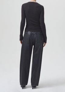 Delphi Slim Tee in Pasha