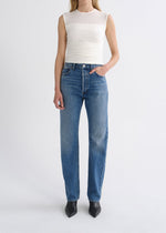 Load image into Gallery viewer, 90's Pinch Waist Long in Circulate

