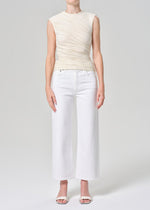 Load image into Gallery viewer, Harper Crop Jean in Sour Cream
