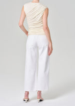 Load image into Gallery viewer, Harper Crop Jean in Sour Cream

