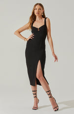 Load image into Gallery viewer, Wylla Dress in Black
