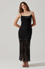 Load image into Gallery viewer, Aubrielle Dress in Black
