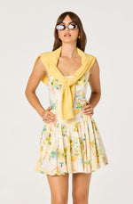 Load image into Gallery viewer, Reina Dress in Lemon Paradise
