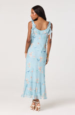 Load image into Gallery viewer, Nissa Dress in Blue Floral
