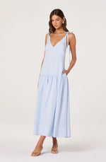 Load image into Gallery viewer, Amalina Dress in Blue
