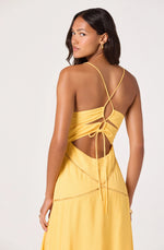 Load image into Gallery viewer, Lainey Dress in Mango
