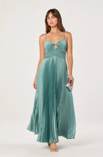 Load image into Gallery viewer, Alaia Dress in Seafoam
