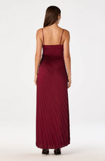 Load image into Gallery viewer, Paulette Dress in Wine
