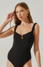 Load image into Gallery viewer, Aria Bodysuit in Black
