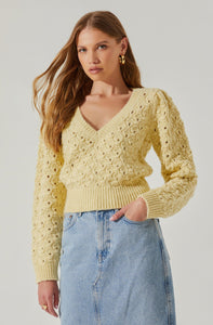 Bianca Sweater in Yellow