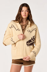 Load image into Gallery viewer, Ivy Cardigan in Vintage Cream
