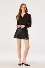 Load image into Gallery viewer, Nikki Cardigan in Espresso Leopard
