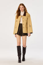 Load image into Gallery viewer, Hope Jacket in Khaki Brown
