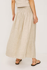 Load image into Gallery viewer, Alessa Skirt in Heathered Flax
