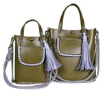 Load image into Gallery viewer, Grand Ame Calf Leather Bag in Terra Blush
