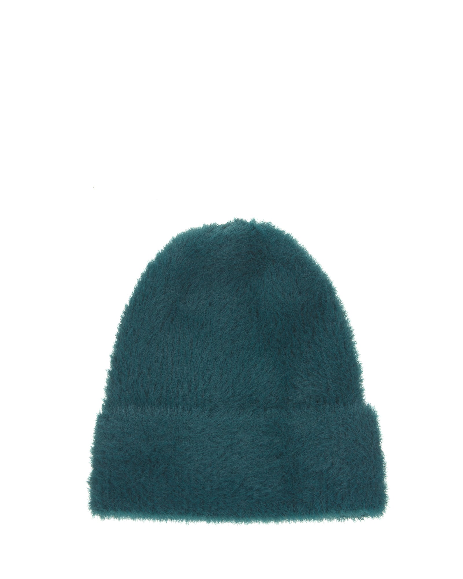 Super Fuzzy Solid Beanie in Ottanio