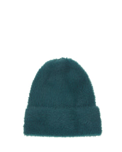 Super Fuzzy Solid Beanie in Ottanio