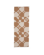 Load image into Gallery viewer, Geometric Flower Scarf in Beige
