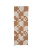 Load image into Gallery viewer, Geometric Flower Scarf in Beige
