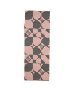 Geometric Flower Scarf in Pink
