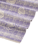 Load image into Gallery viewer, Plaid Rose Scarf in Purple
