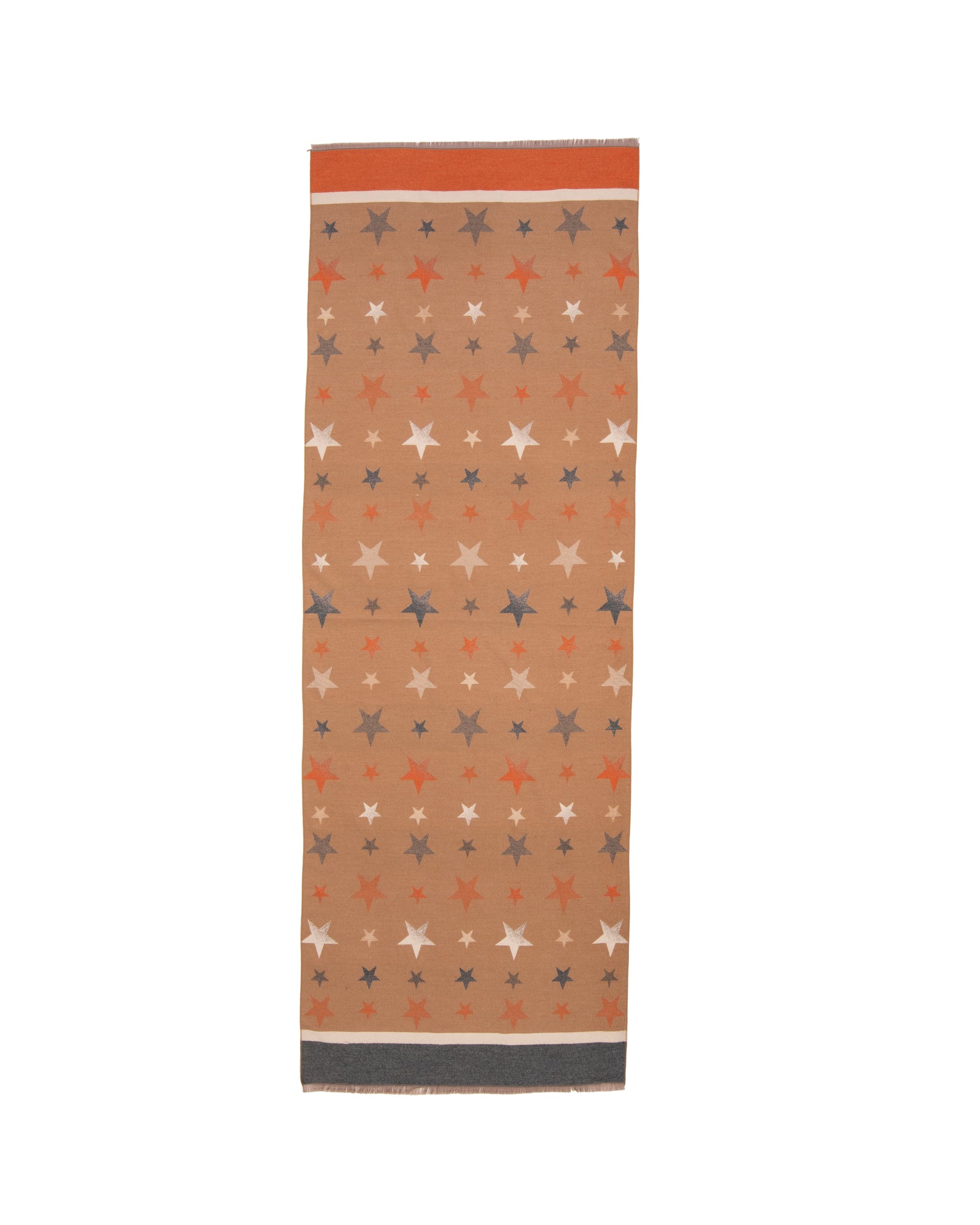 Stars Scarf in Camel