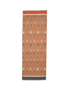 Stars Scarf in Camel