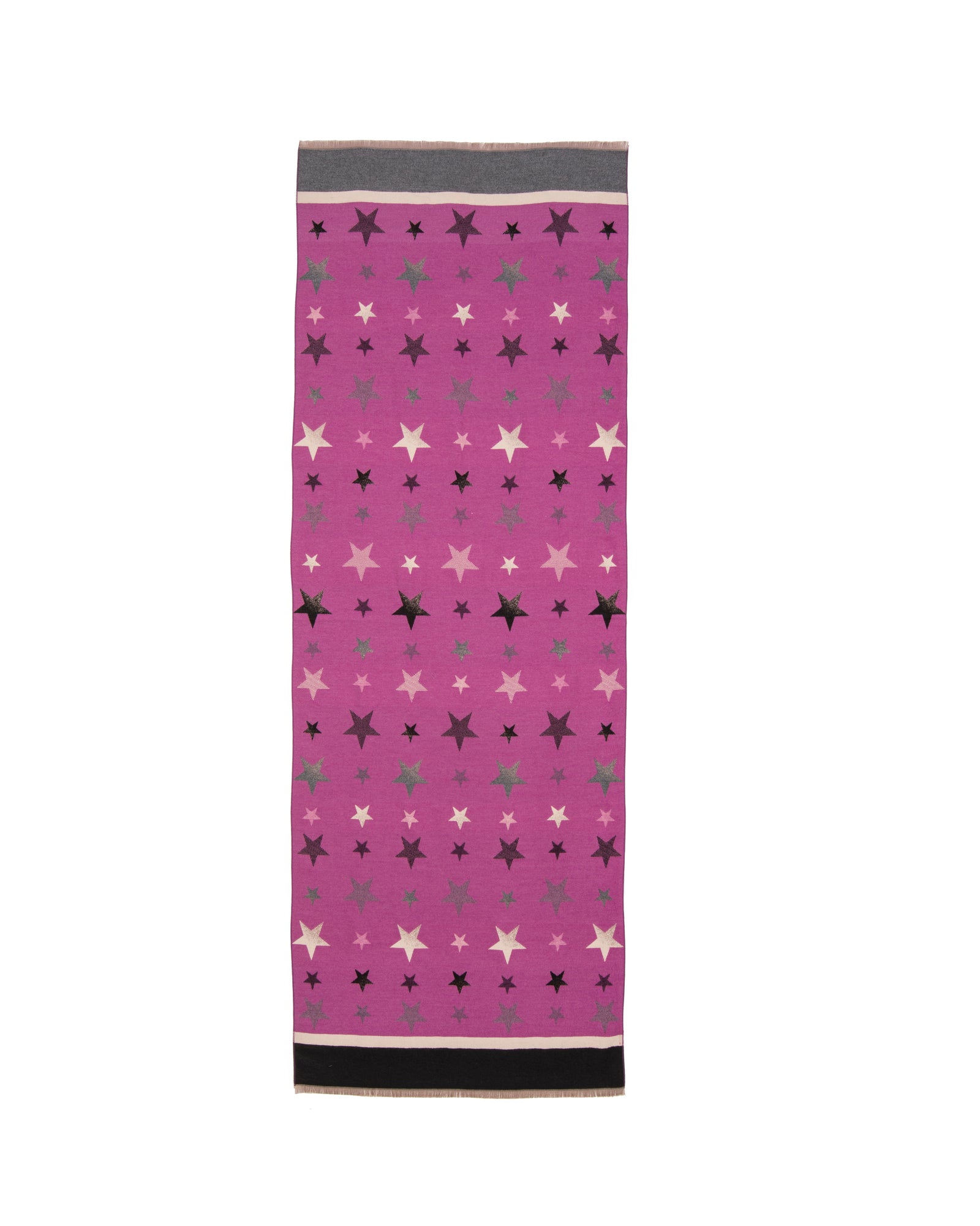 Stars Scarf in Purple