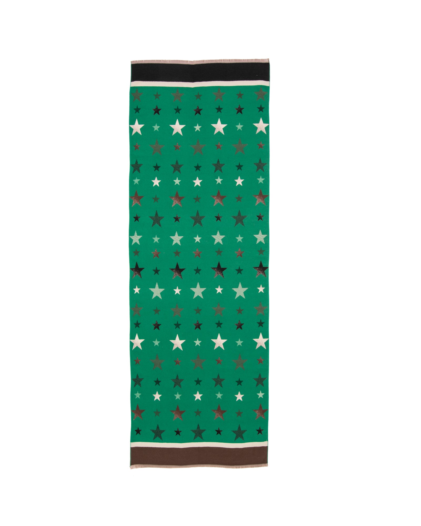 Stars Scarf in Green