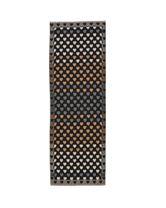 Hearts Scarf in Black