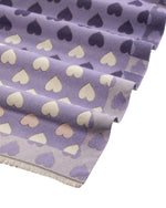 Load image into Gallery viewer, Hearts Scarf in Lavender
