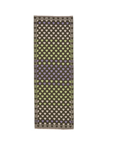 Hearts Scarf in Military Green