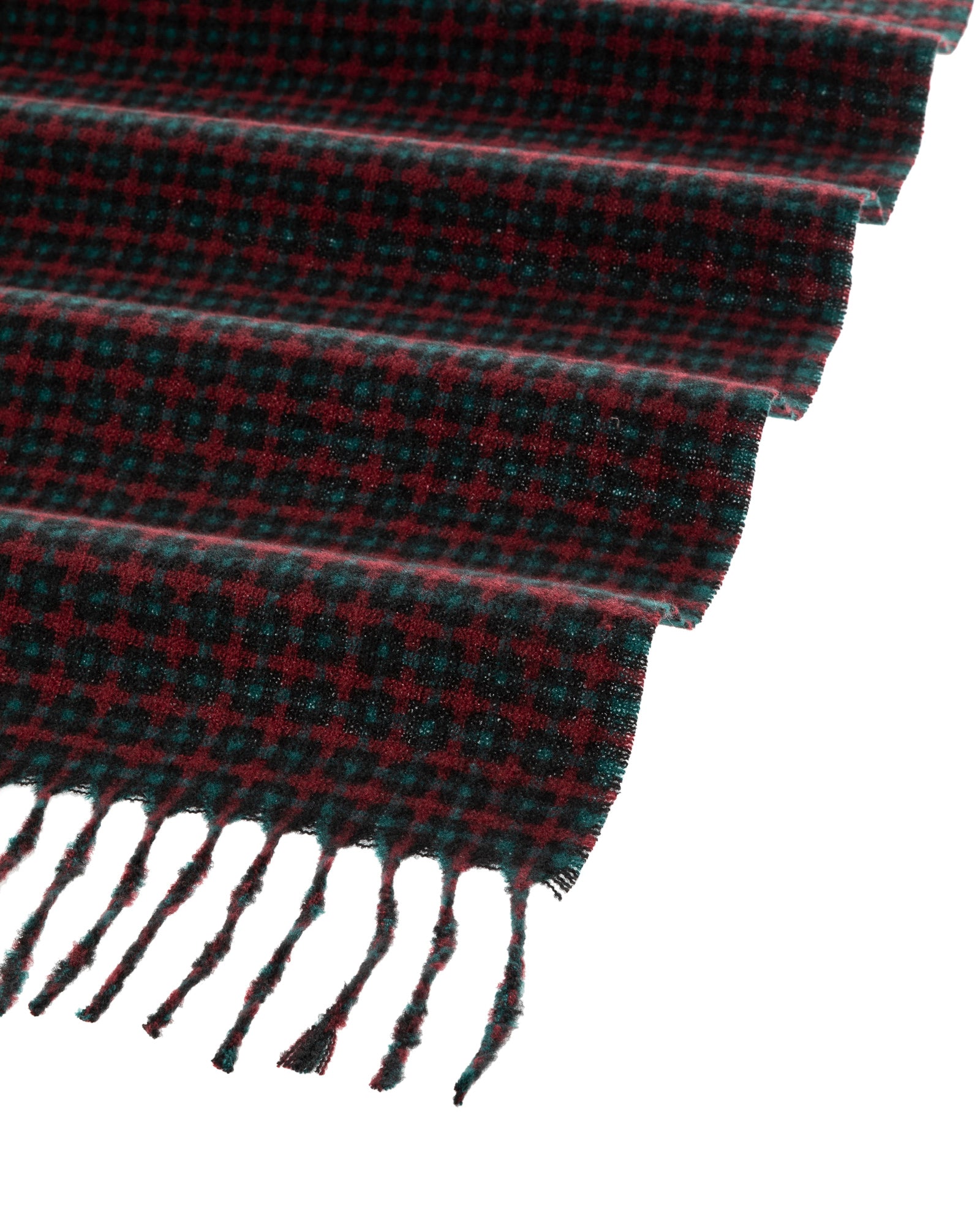 Plaid Scarf in Green