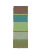 Load image into Gallery viewer, Zebra Print Colorblock Scarf in Green
