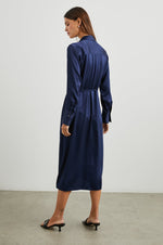 Load image into Gallery viewer, Anina Dress in Navy
