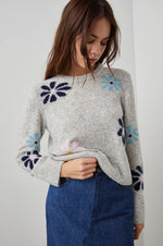 Load image into Gallery viewer, Anise Sweater in Grey Multi
