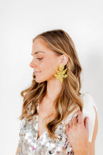 Load image into Gallery viewer, Flora Earrings in Sunshine
