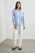 Load image into Gallery viewer, Arlo Shirt in Rue Stripe
