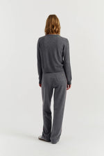 Load image into Gallery viewer, Snoopy Peep Cardigan in Grey
