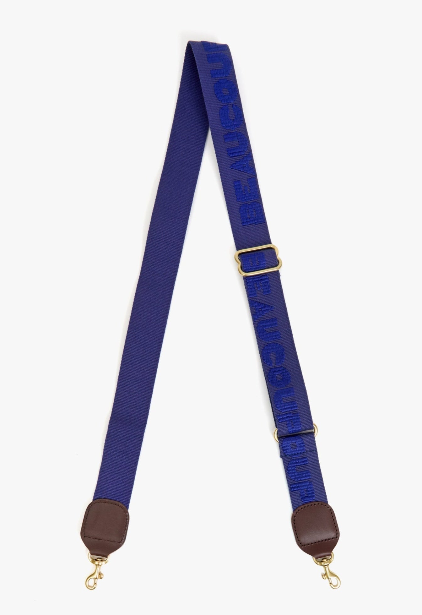 Adjustable Crossbody Strap in Navy w/ Beaucoup Cool